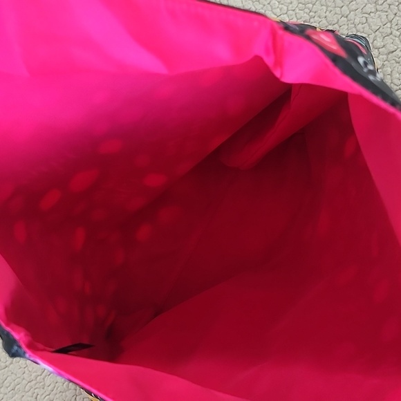 Lamcome Paris C'est la Vie cloth lined tote bag - Picture 6 of 6